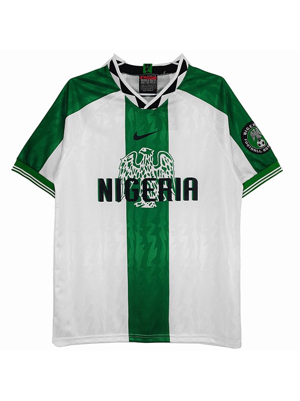 Nigeria away retro jersey soccer uniform men's second football tops shirt 1996-1998